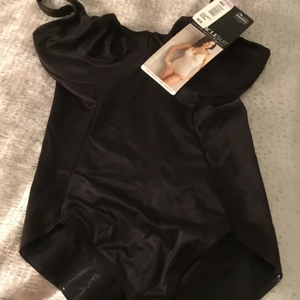 Miraclesuit Black Firm Shaping Bodysuit